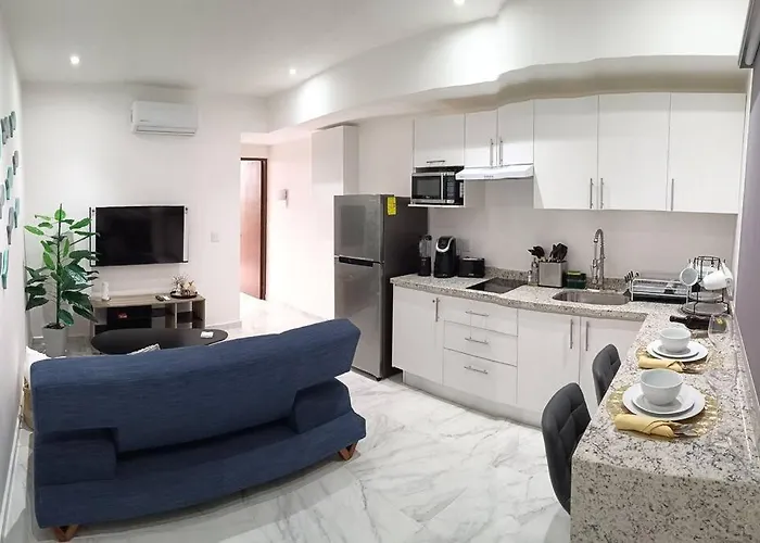 Depto Moderno 1Br Gimnasio Sauna Jacuzzi Y Piscina Rooftop