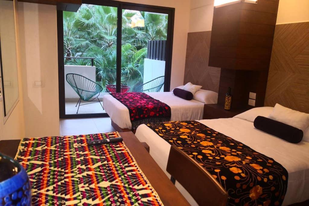 Apartment Loteria Balcony Deluxe Studio Corasol Riviera Maya Playa del Carmen