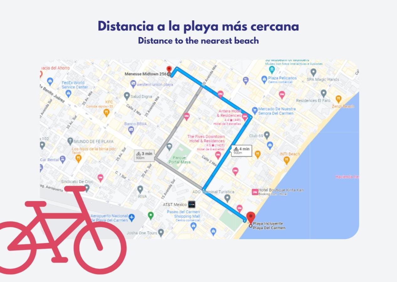 Hostpal Menesse Midtown Appartement Playa del Carmen