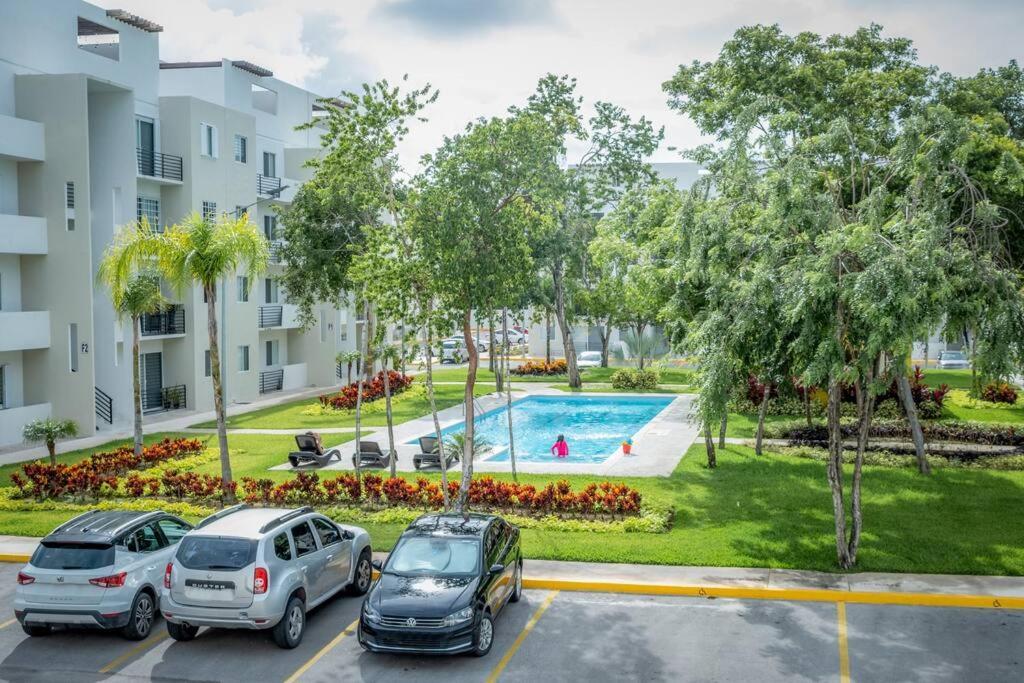 Depto 2 Rec. Con Vista A La Piscina En C. Privada Apartment