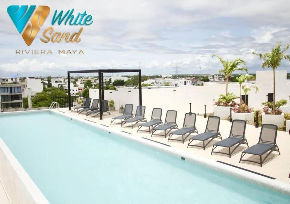 Apartment White 302 W Rooftop Pool & Balcony 38st