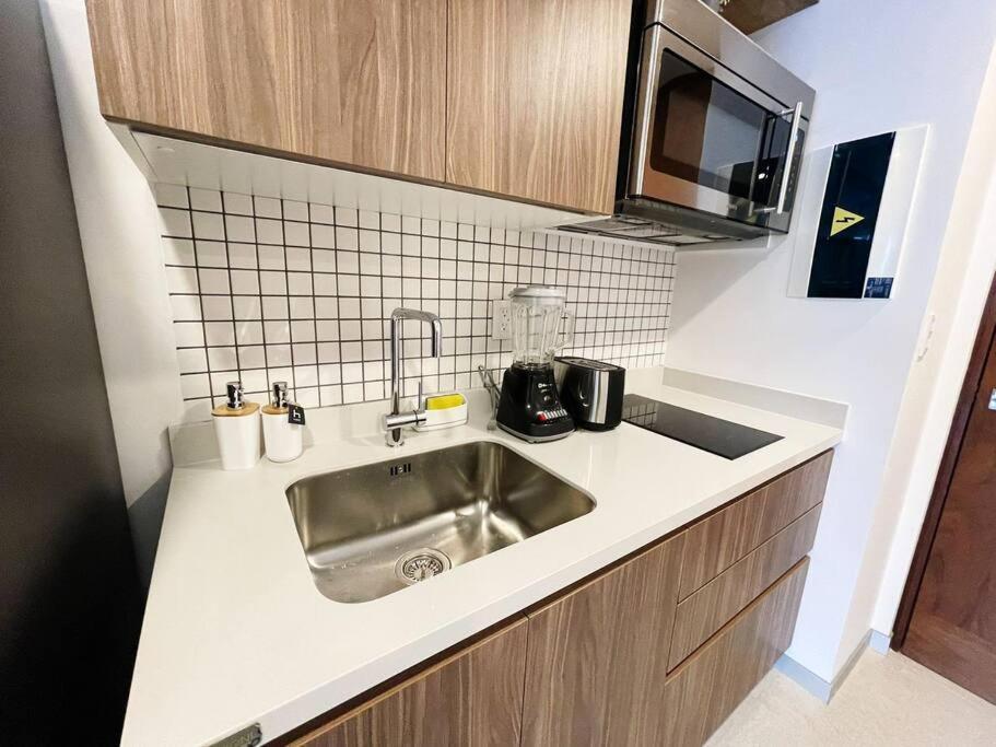 Apartment White 302 W Rooftop Pool & Balcony 38st Playa del Carmen