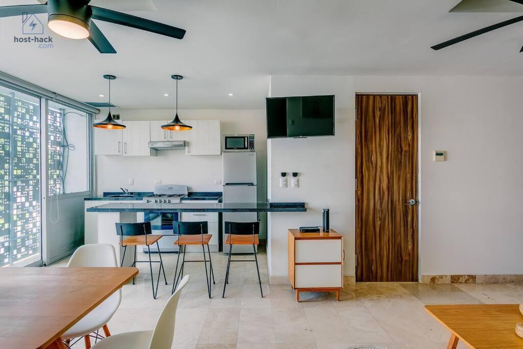 Comfy Aptartment With Pool Near 5th Avenue & Mamitas - Danzamar 3 Appartement *