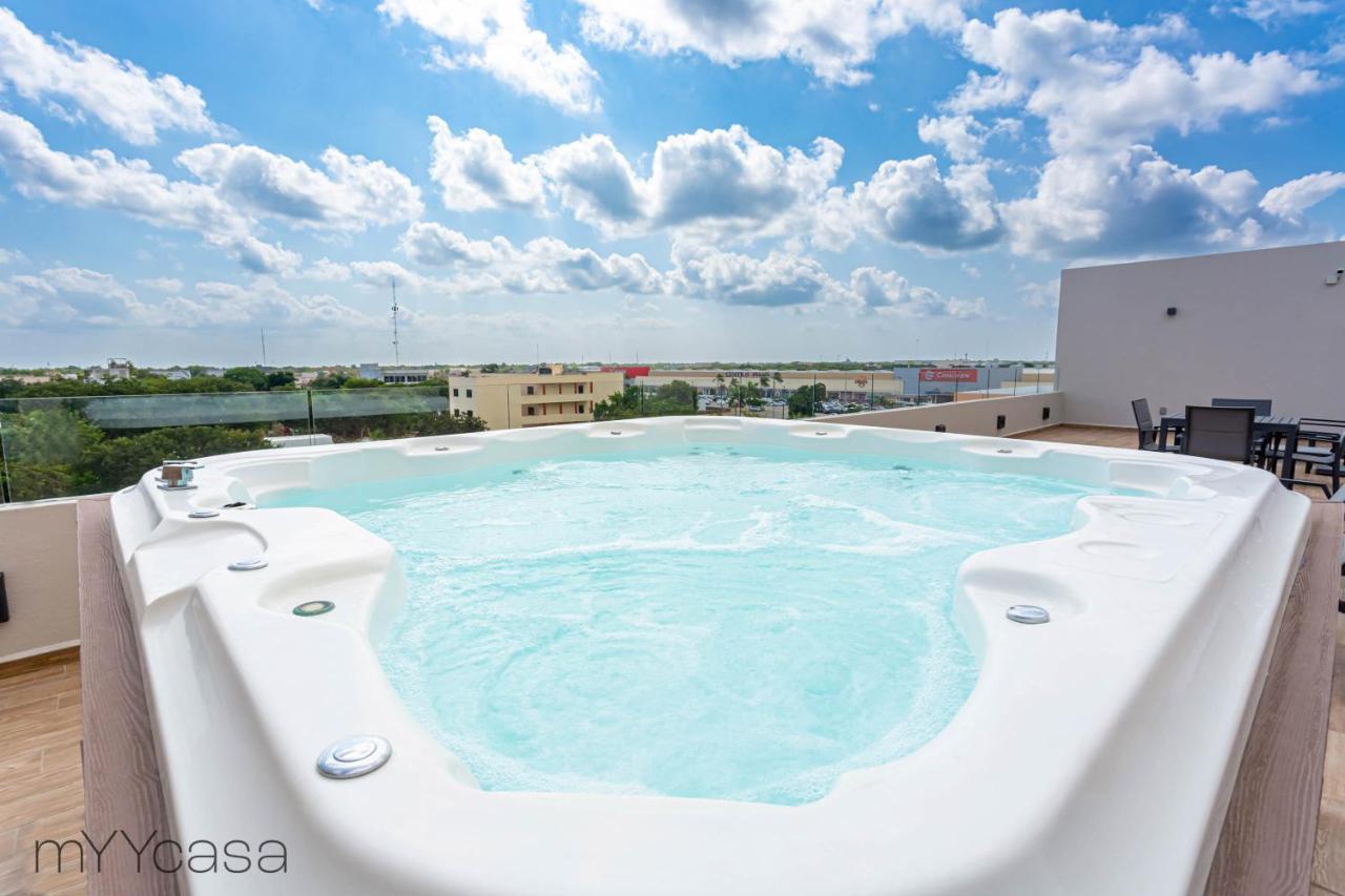 Apartamento Amazing Apt. W/ Pool & Jacuzzi In Playa del Carmen