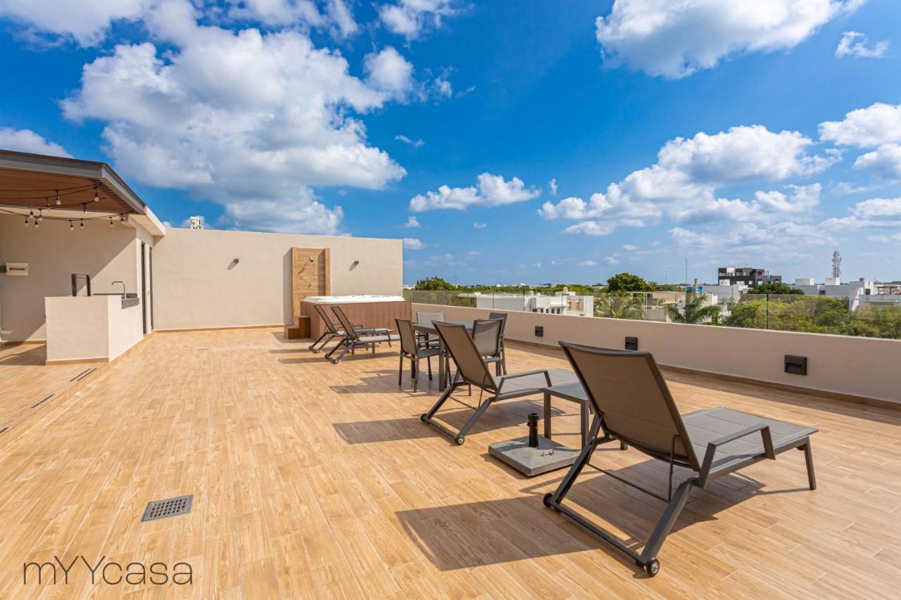 Amazing Apt. W/ Pool & Jacuzzi In Apartamento Playa del Carmen