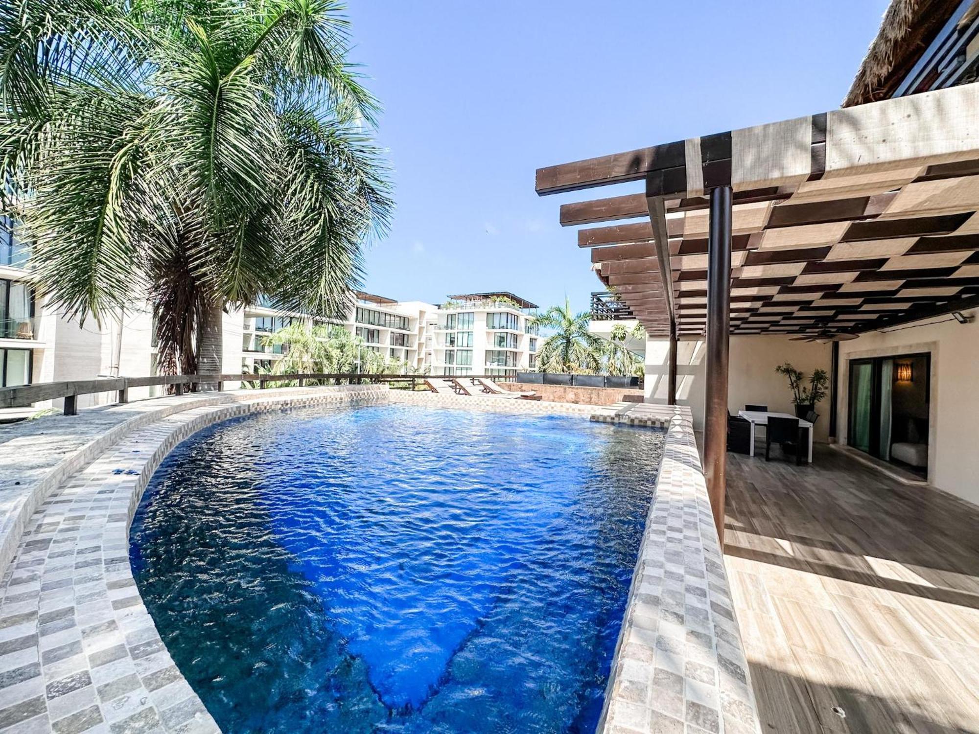 Apartamento Atb33 Amazing With Enormous Terrace & Privatepool Playa del Carmen