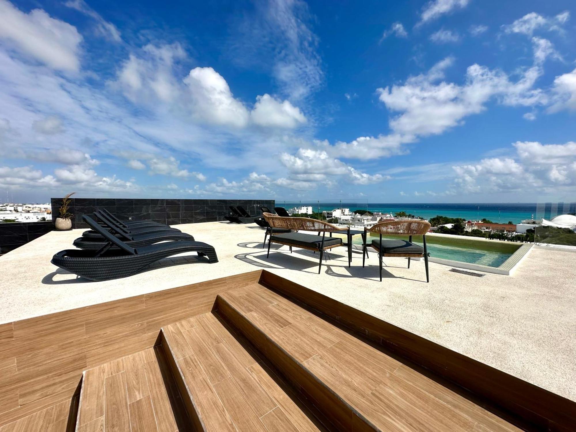 Apartamento Beautiful Steps From The W/ Rooftop Pool Playa del Carmen