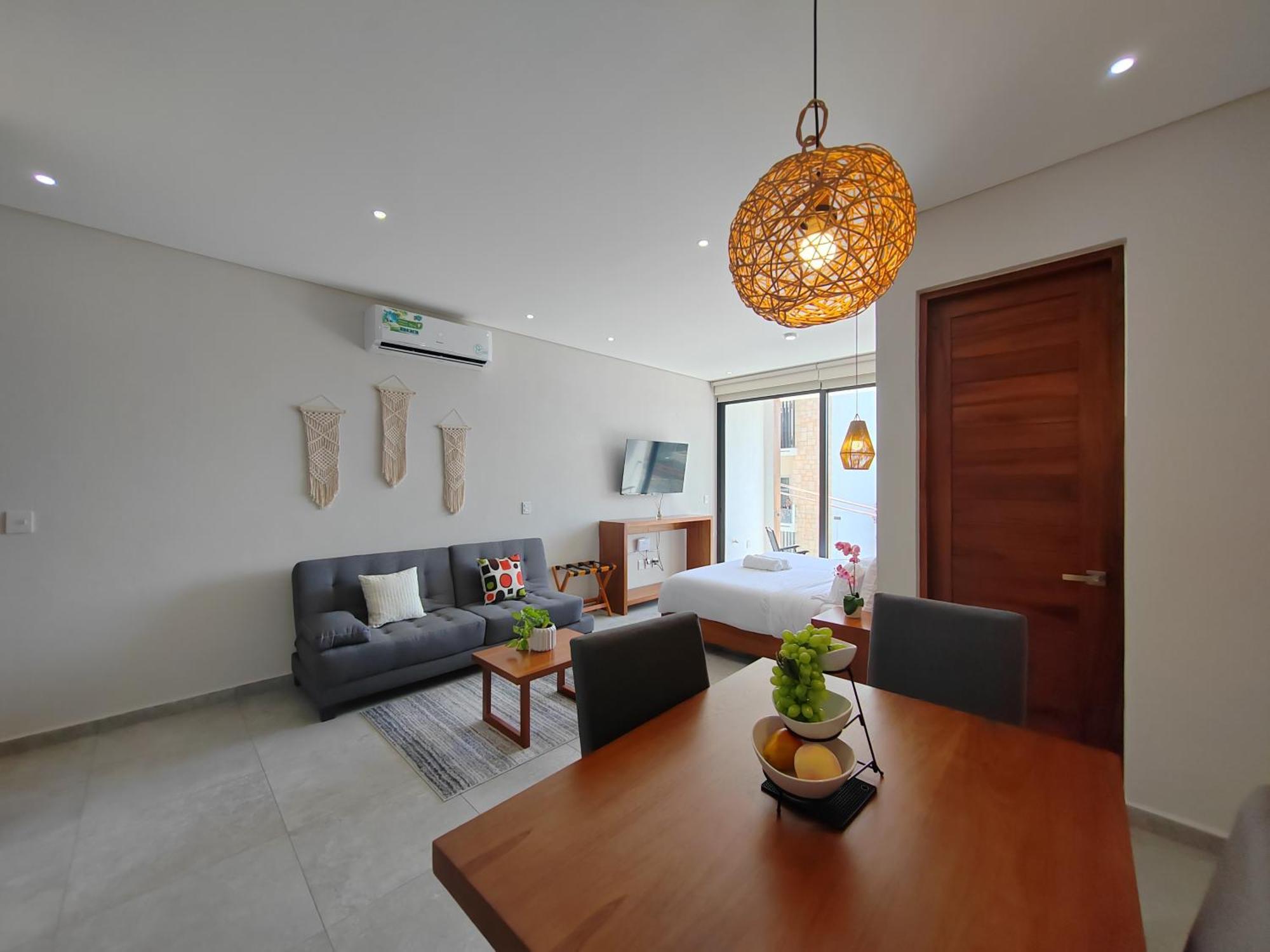 Nuevo! Hermoso Estudio Cerca De La 5ta Av/pool/gym. By Yeah * Playa del Carmen