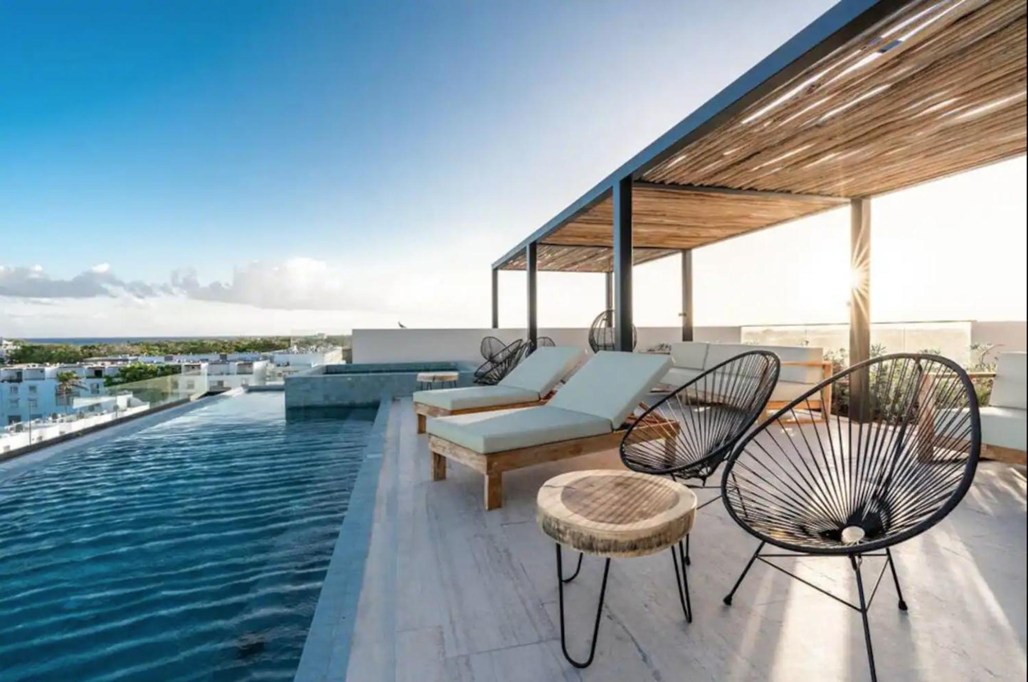 Apartment Kaab With Ocean View Pool Playa del Carmen