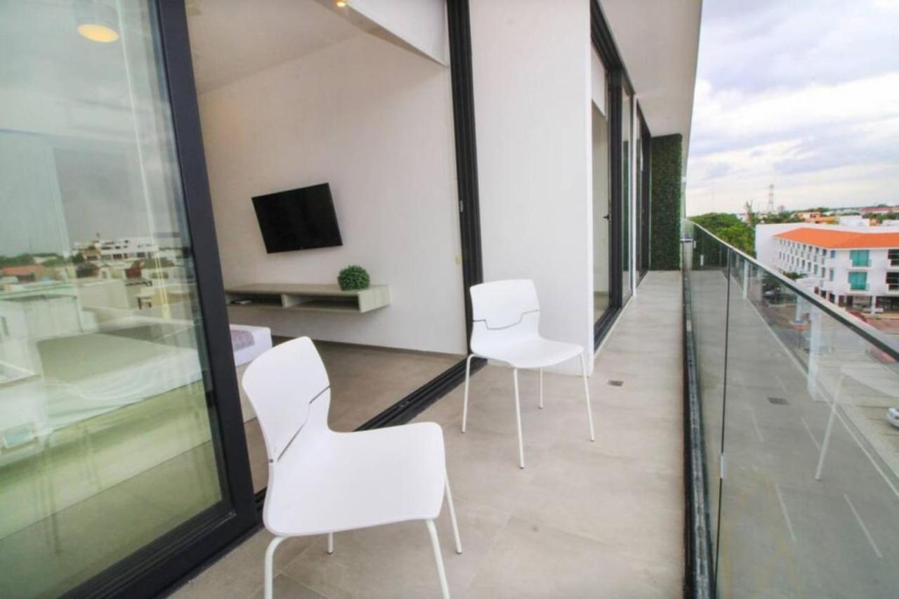 Apartment Downtown Exclusive 2br Ph With Priv Pool Gym Cinema Playa del Carmen