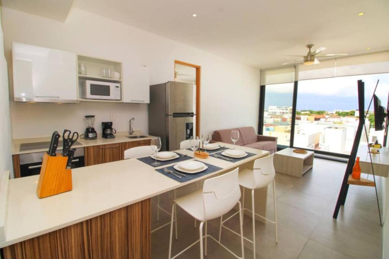 Apartment Downtown Exclusive 2br Ph With Priv Pool Gym Cinema Playa del Carmen