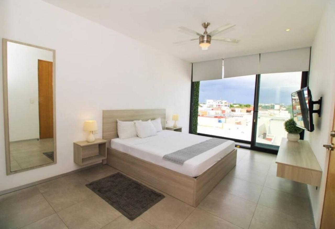Downtown Exclusive 2br Ph With Priv Pool Gym Cinema Playa del Carmen