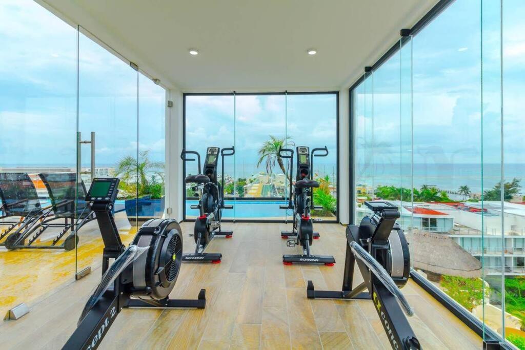 With Ac Pool Gym, Rooftop View 100mb Wifi Playa del Carmen