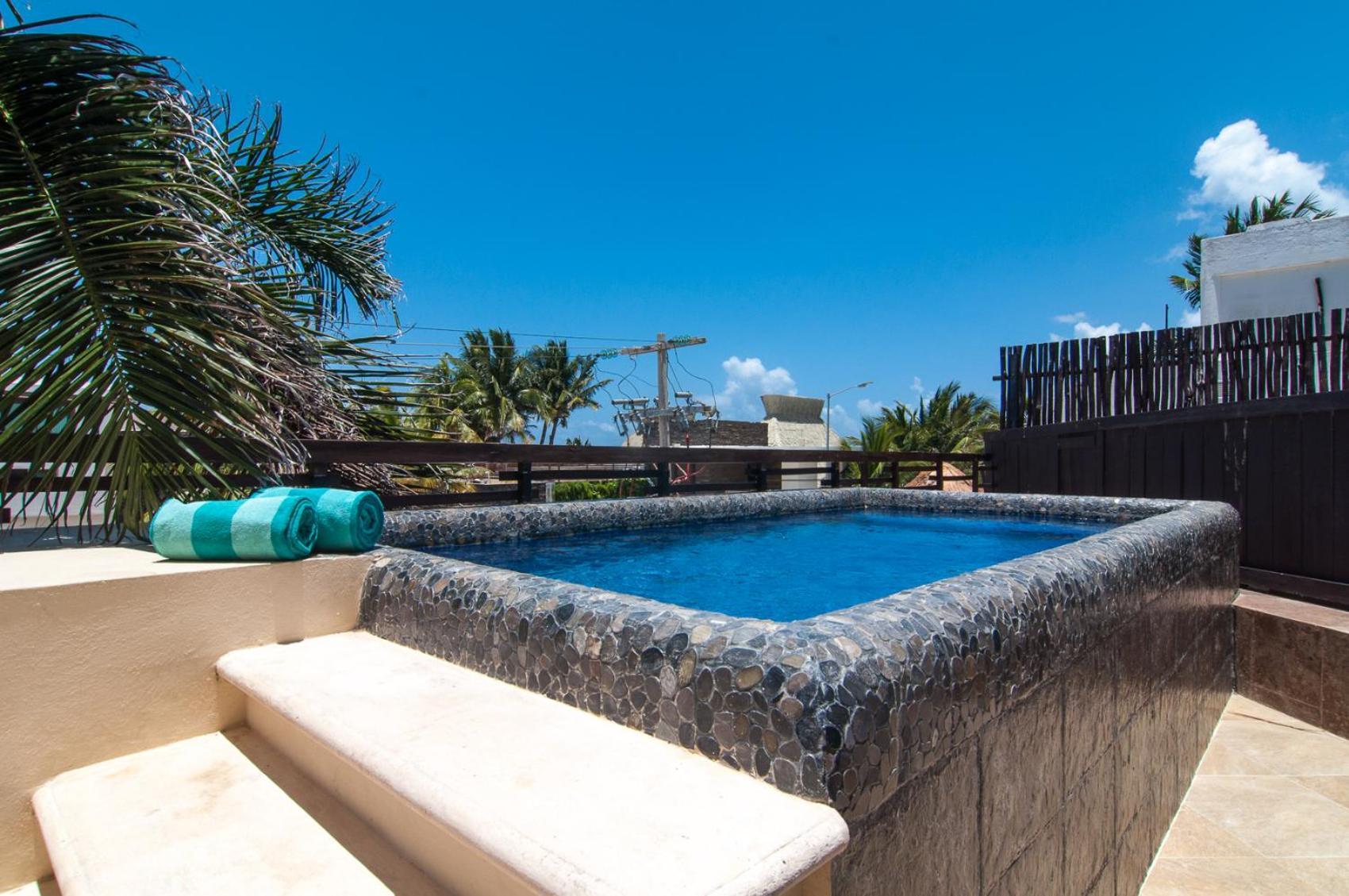 Aldea Thai Tropical Oasis Steps To The Ferienhaus Playa del Carmen
