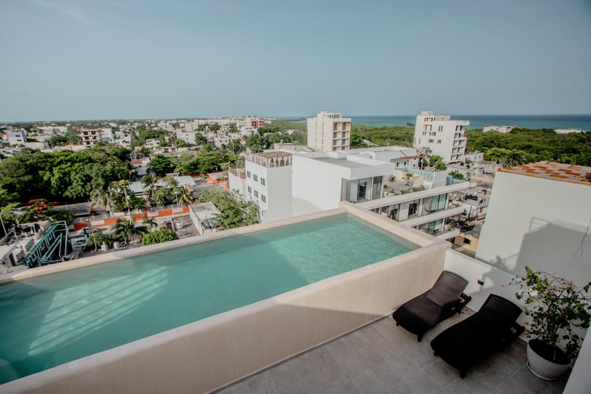 Itzamna Luxury Whit Ocean Viewpool Apartment *