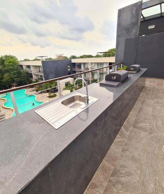Apartment Playacar, 2 Recamaras Ph, Bamoa Residencial Playa del Carmen