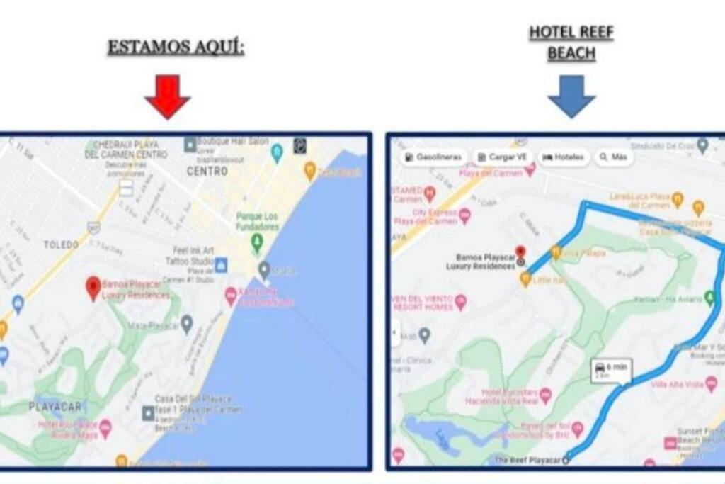Apartment Playacar, 2 Recamaras Ph, Bamoa Residencial