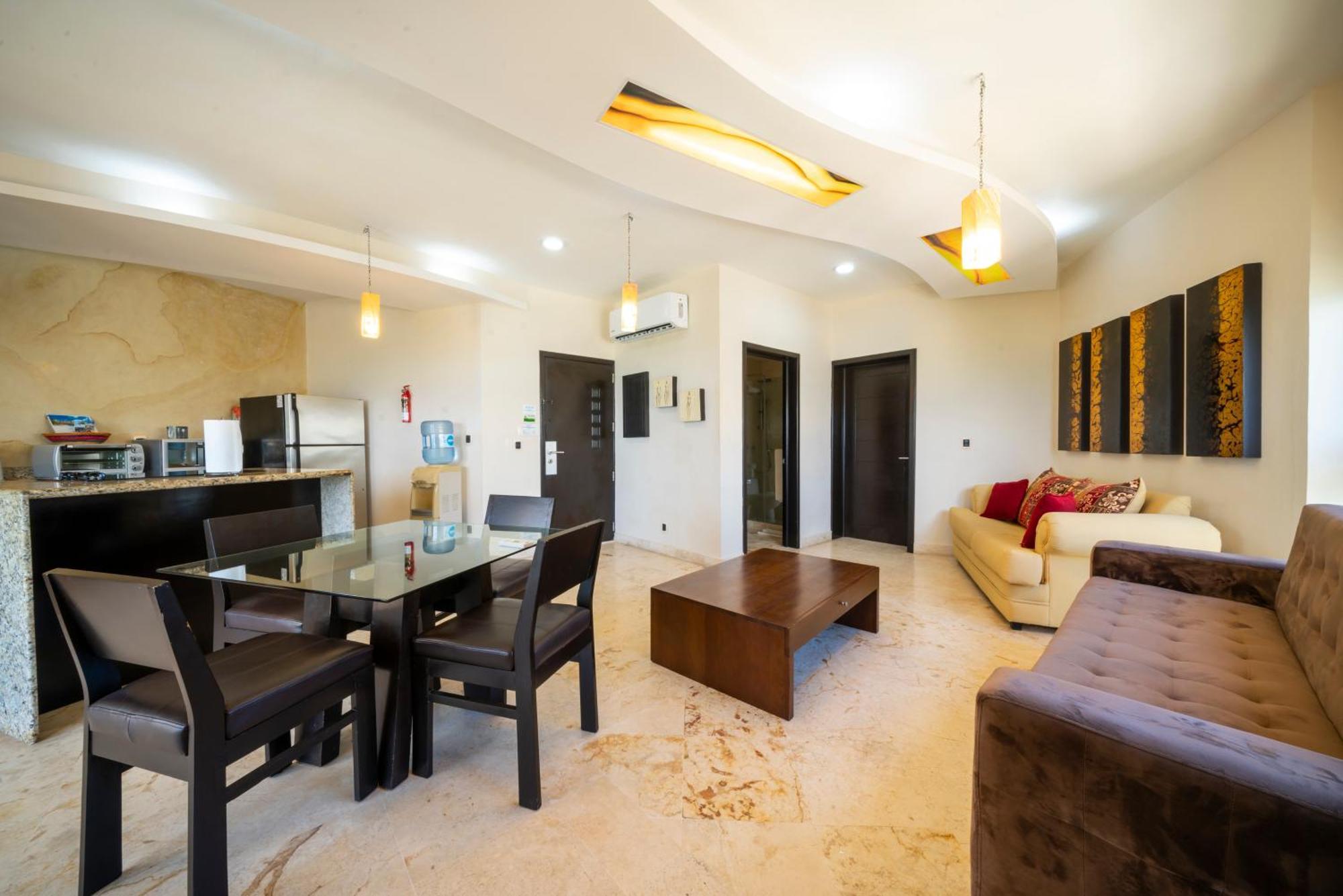 Surf 407 - Beachfront Oceanview 1 Bedroom - At El Faro Playa del Carmen