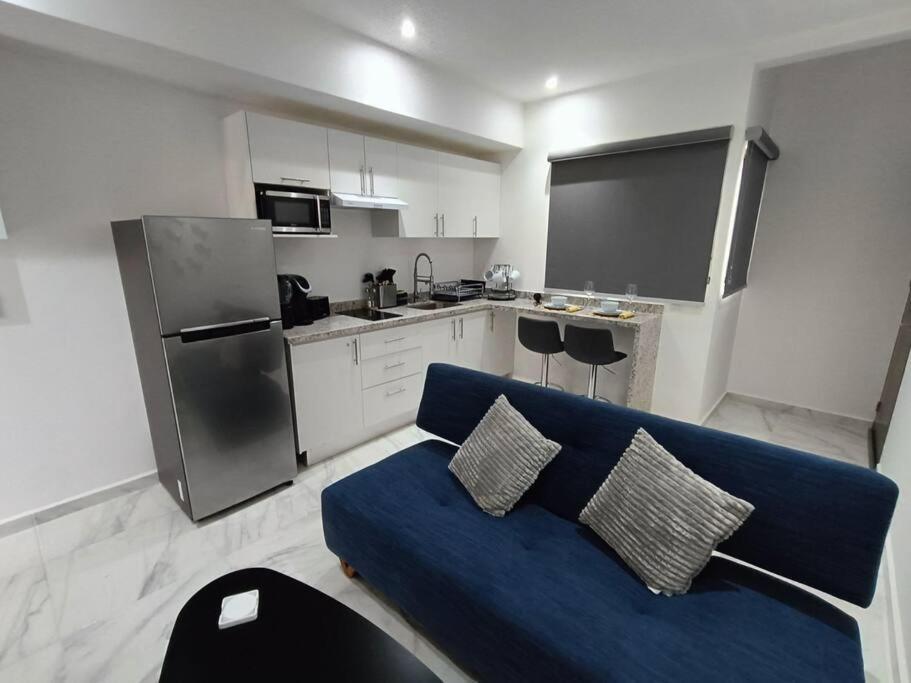 Depto Moderno 1br Gimnasio Sauna Jacuzzi Y Piscina Rooftop * Playa del Carmen