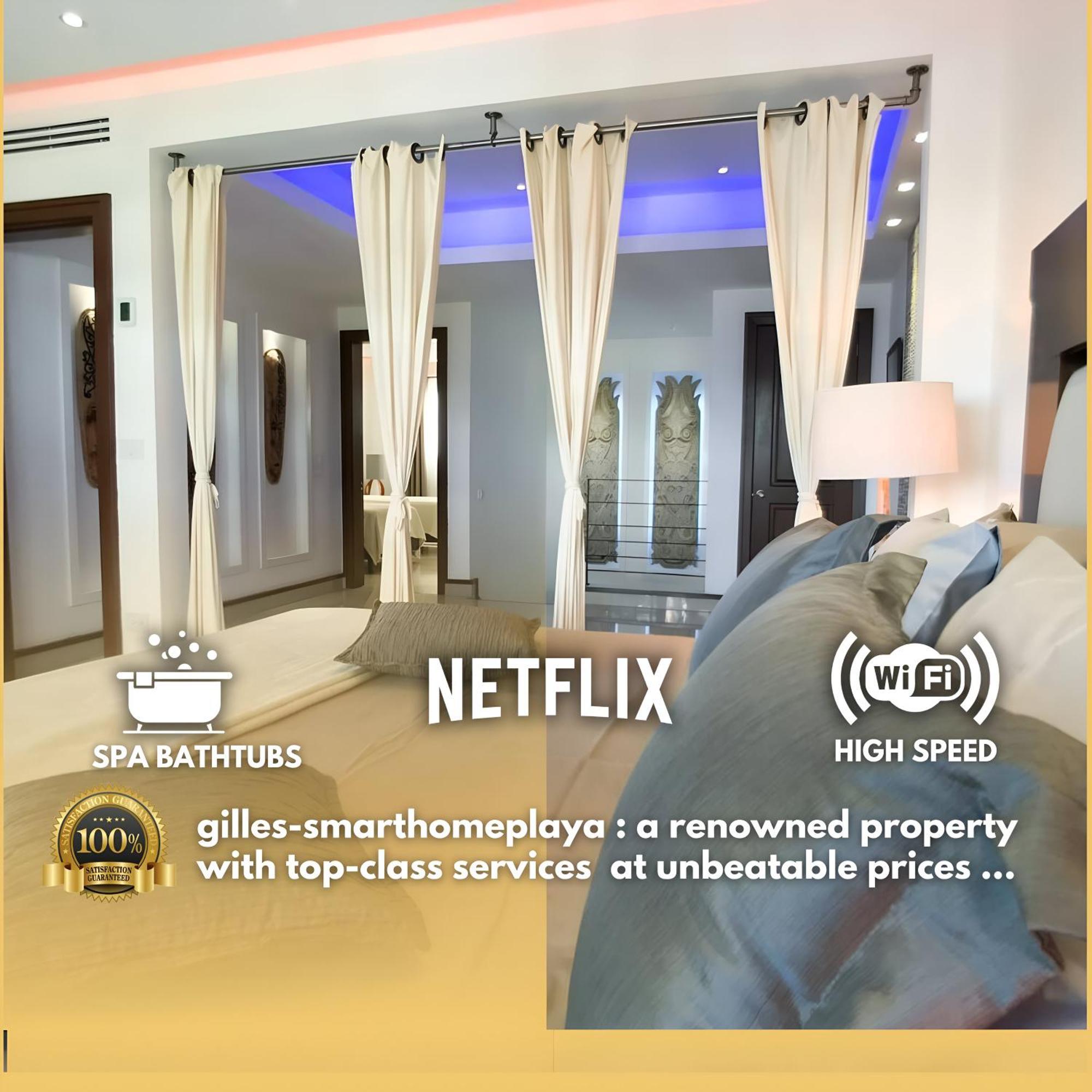 Apartment Luxury Duplex -4 Pers- 2mn Beach&5th Av, Pool, Gym Playa del Carmen