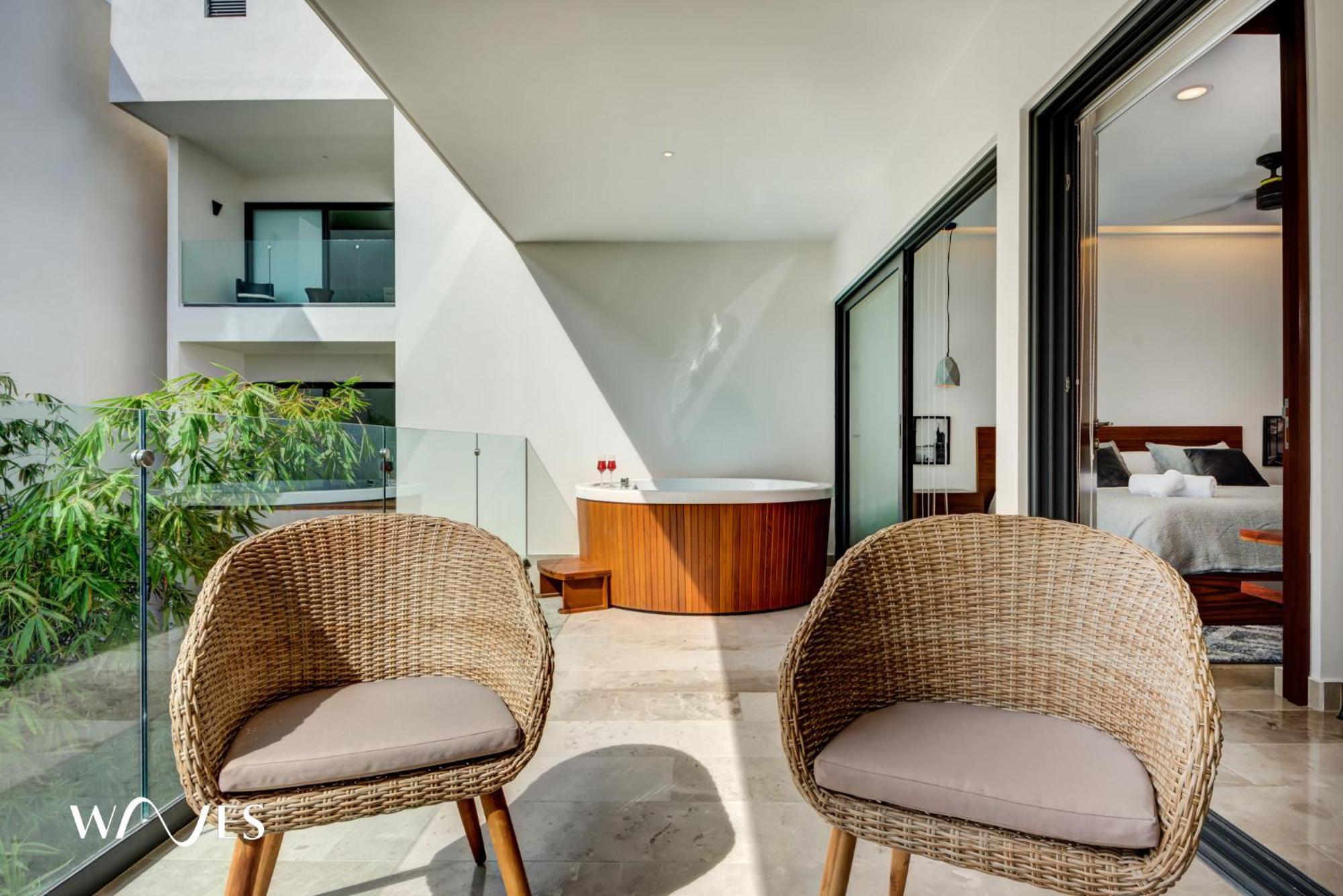 Apartment 1 Br. With Private Jacuzzi And Rooftop Pool