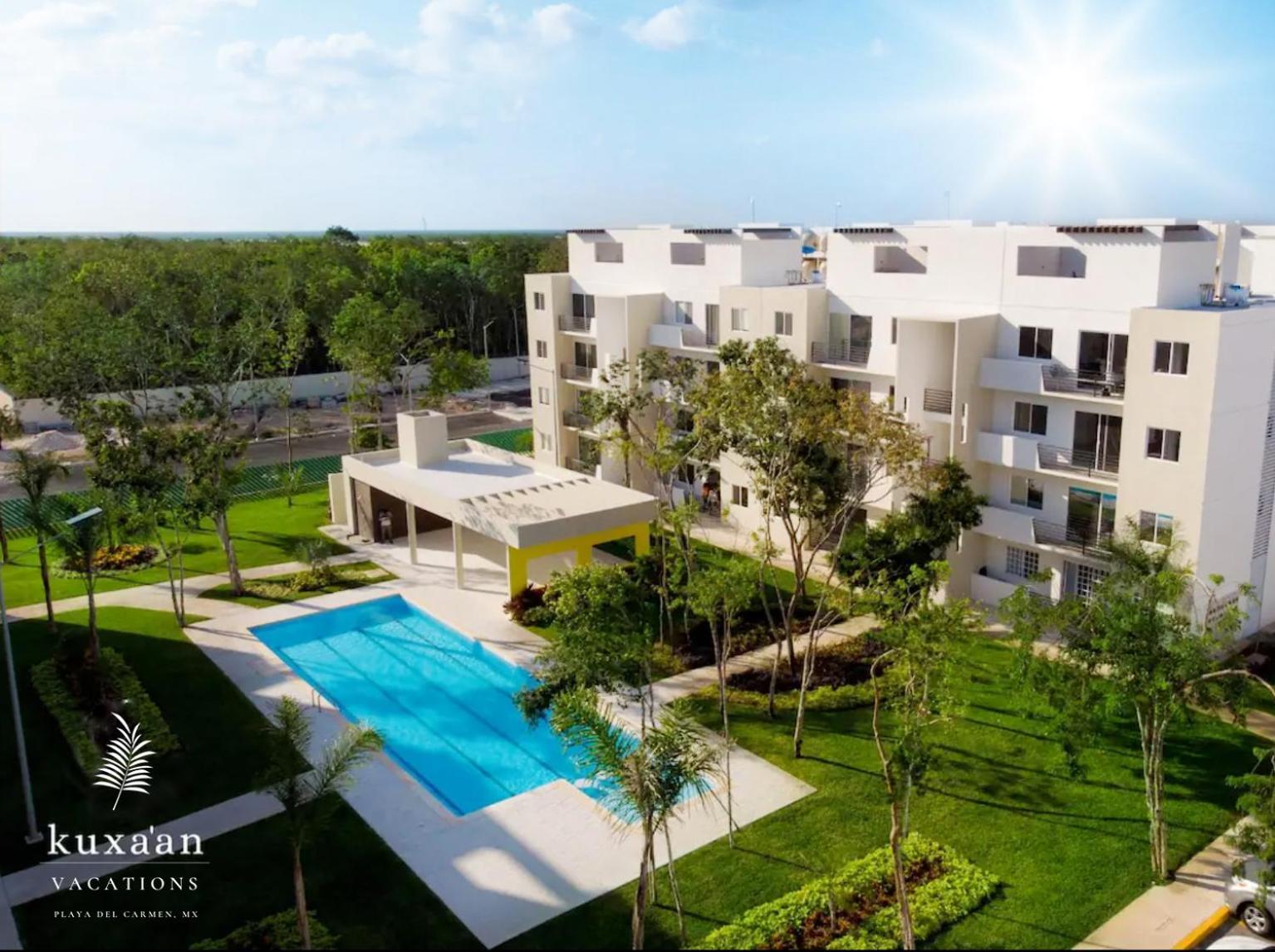 Kuxaan Cielo Terraza Privada Y Comodidad A Pocos Minutos De La Playa Appartement