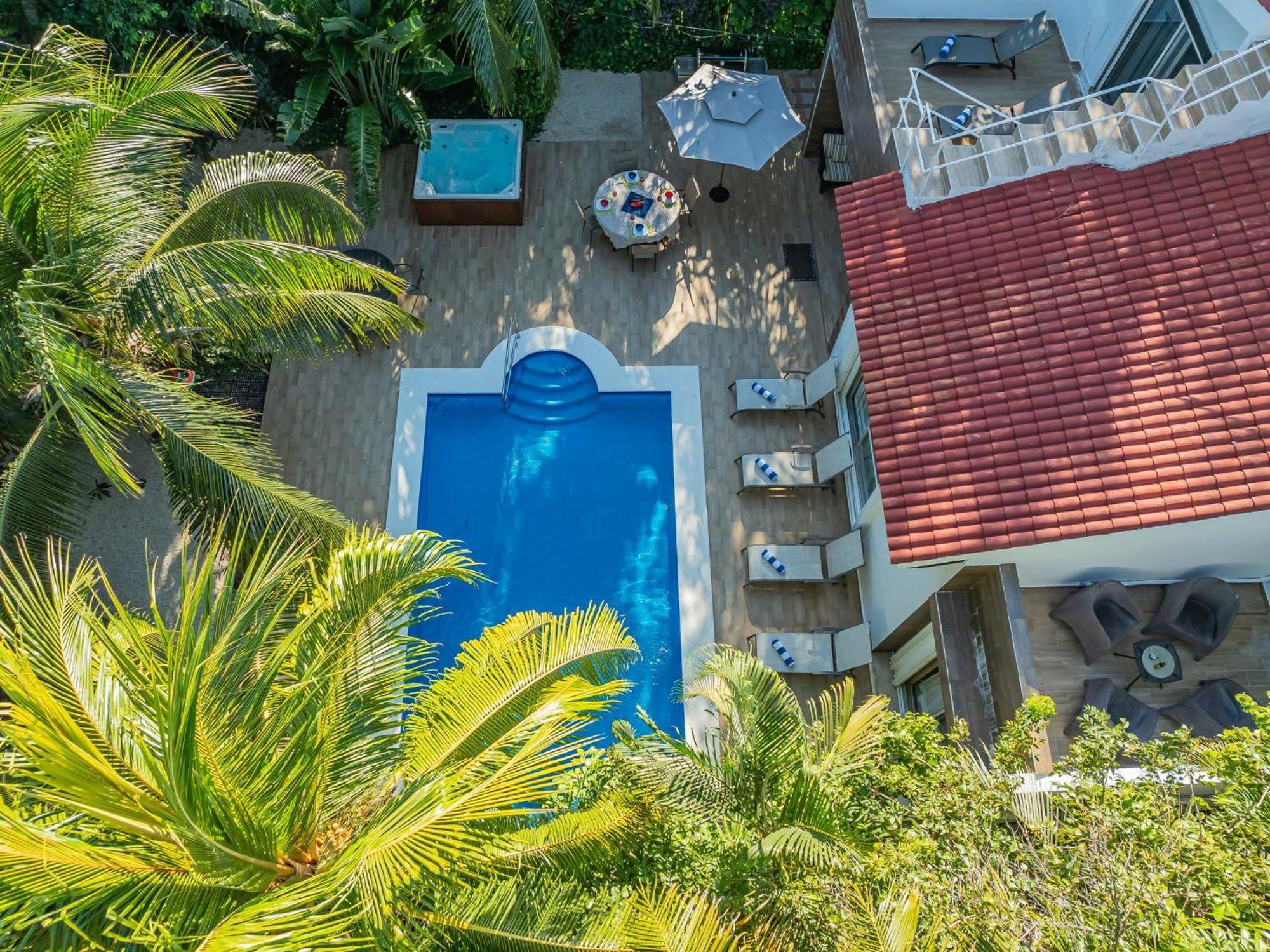 Holiday, Weekly Monthly Discount Private Pool, Bbq, Family Friendly Pousada Playa del Carmen