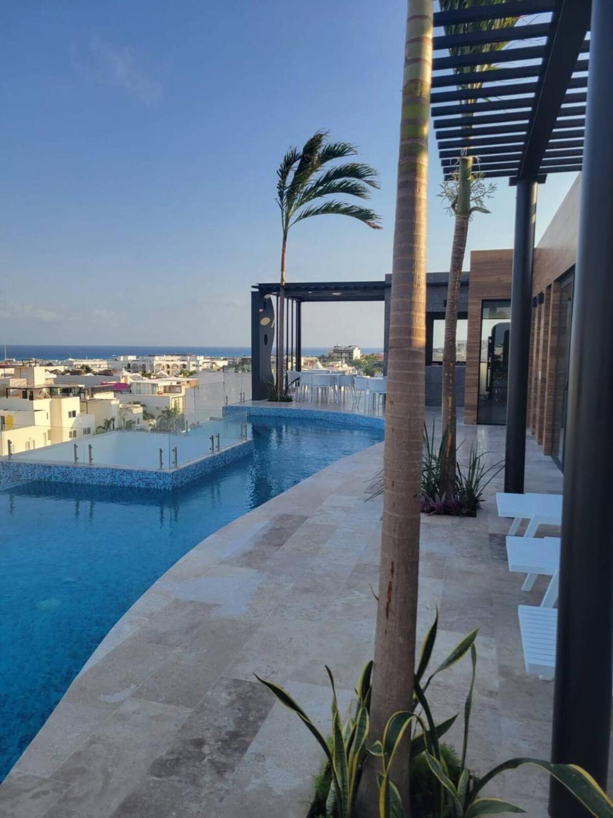 Stylish With Roof Ocean Views Near Mamitas And 5th Ave Apartment