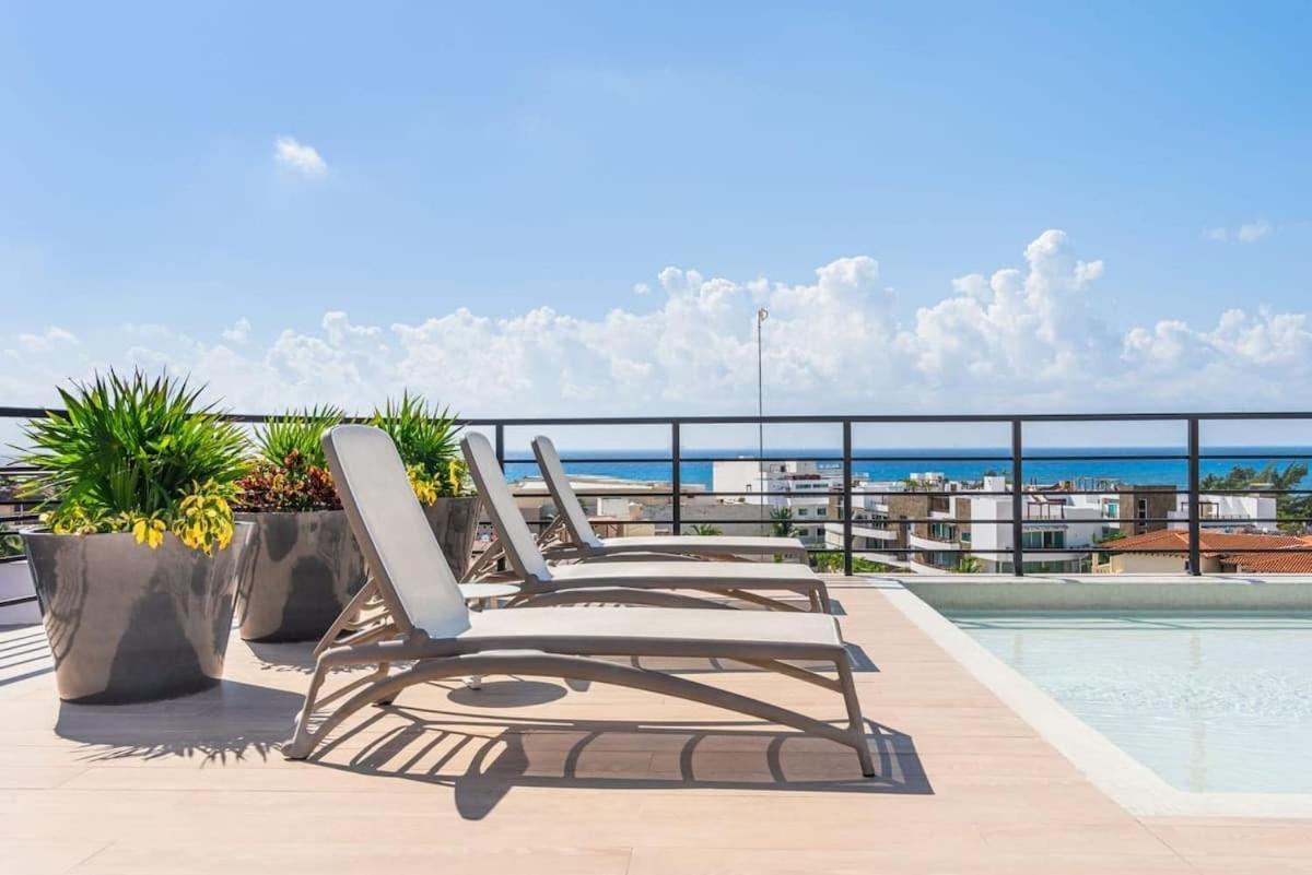 Luxury 2br, Ocean View From Balcony And Rooptop Apartment Playa del Carmen