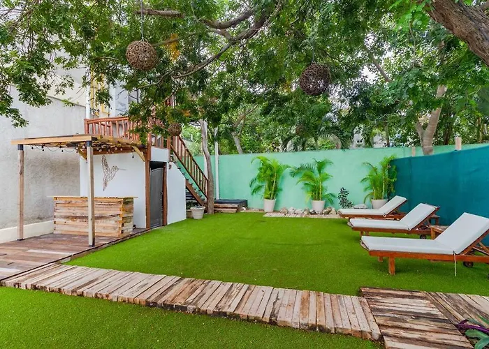 Encantadora Suite Super Amplia En Colibri Playa Del Carmen