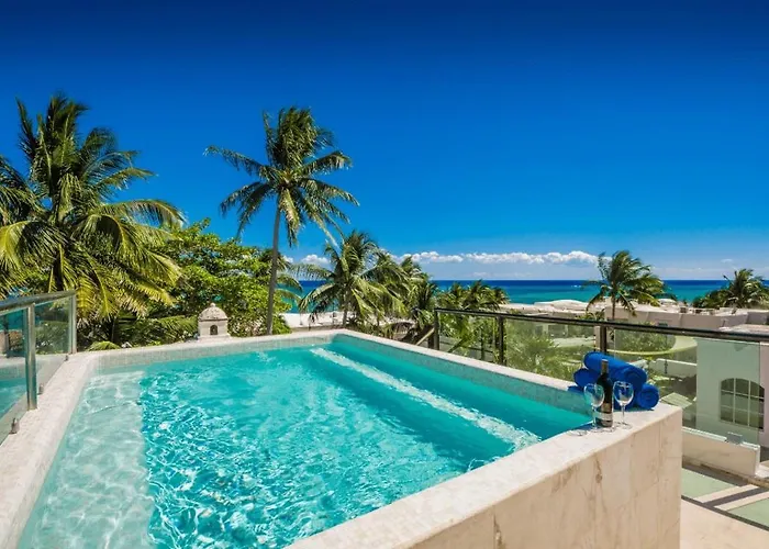 Luxury House In Playacar Steps To The Beach