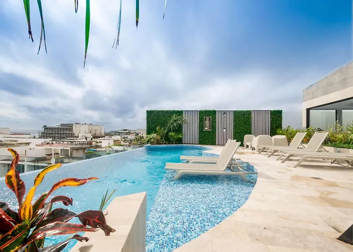 Chic Studio, Oceanview Roof Pool, Balcony, Gym