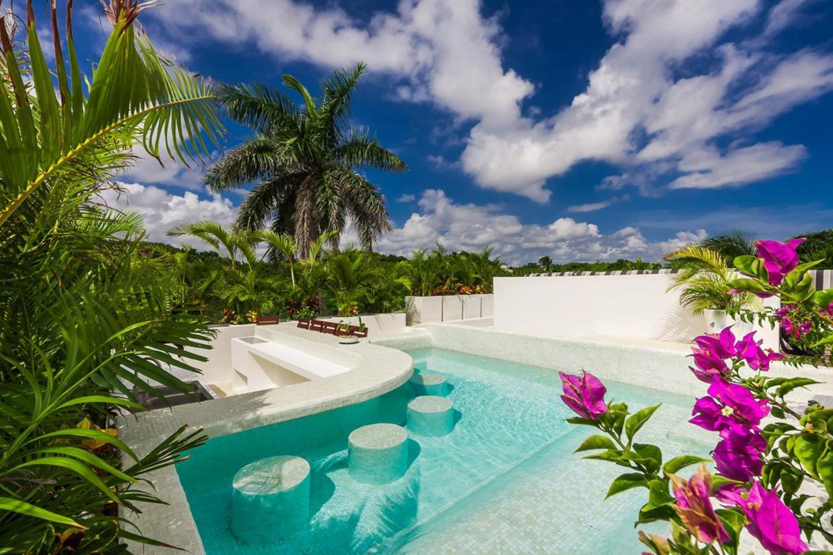 Poblado De Apoyo Diamont Sleeps 22 With Pool And Air Con Villa Playa del Carmen