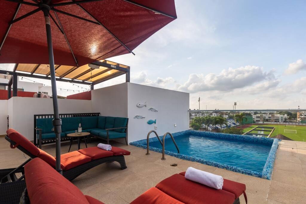 Luxury Penthouse And Private Rooftop Pool On 5ta Avenida Apartamento