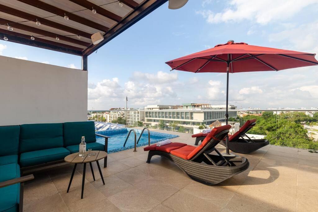 Luxury Penthouse And Private Rooftop Pool On 5ta Avenida Playa del Carmen