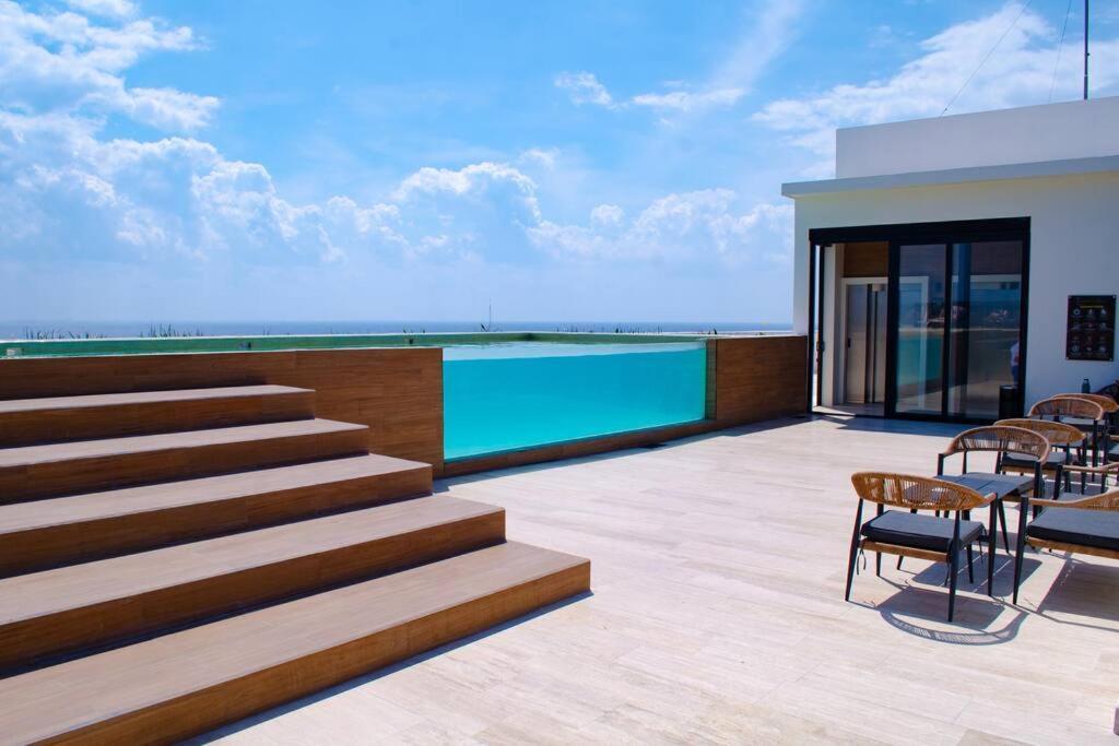 New Pool View Cozy / Jacuzzi, Gym & Pool Apartamento *