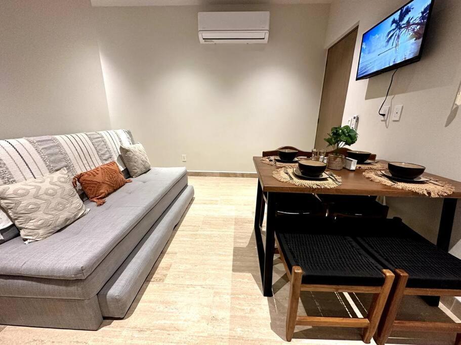 1br Modern Loft With Pool View, Rooftop & Gym * Playa del Carmen