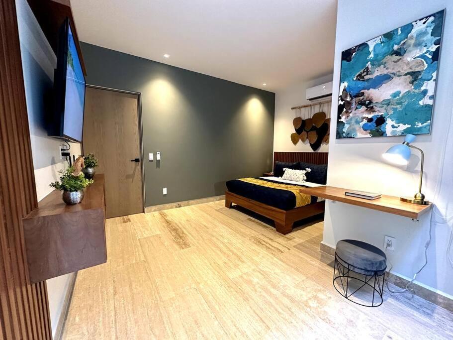 1br Modern Loft With Pool View, Rooftop & Gym Apartment