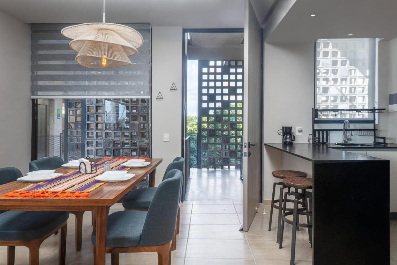 Increible Departamento De Una Recamara Con Alberca Infinita Y Roofop Apartment