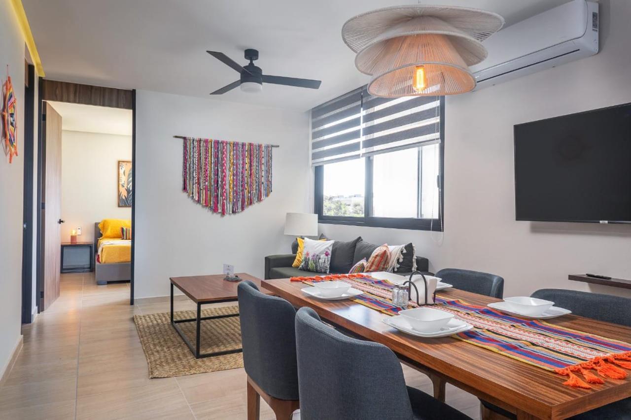 Increible Departamento De Una Recamara Con Alberca Infinita Y Roofop * Playa del Carmen