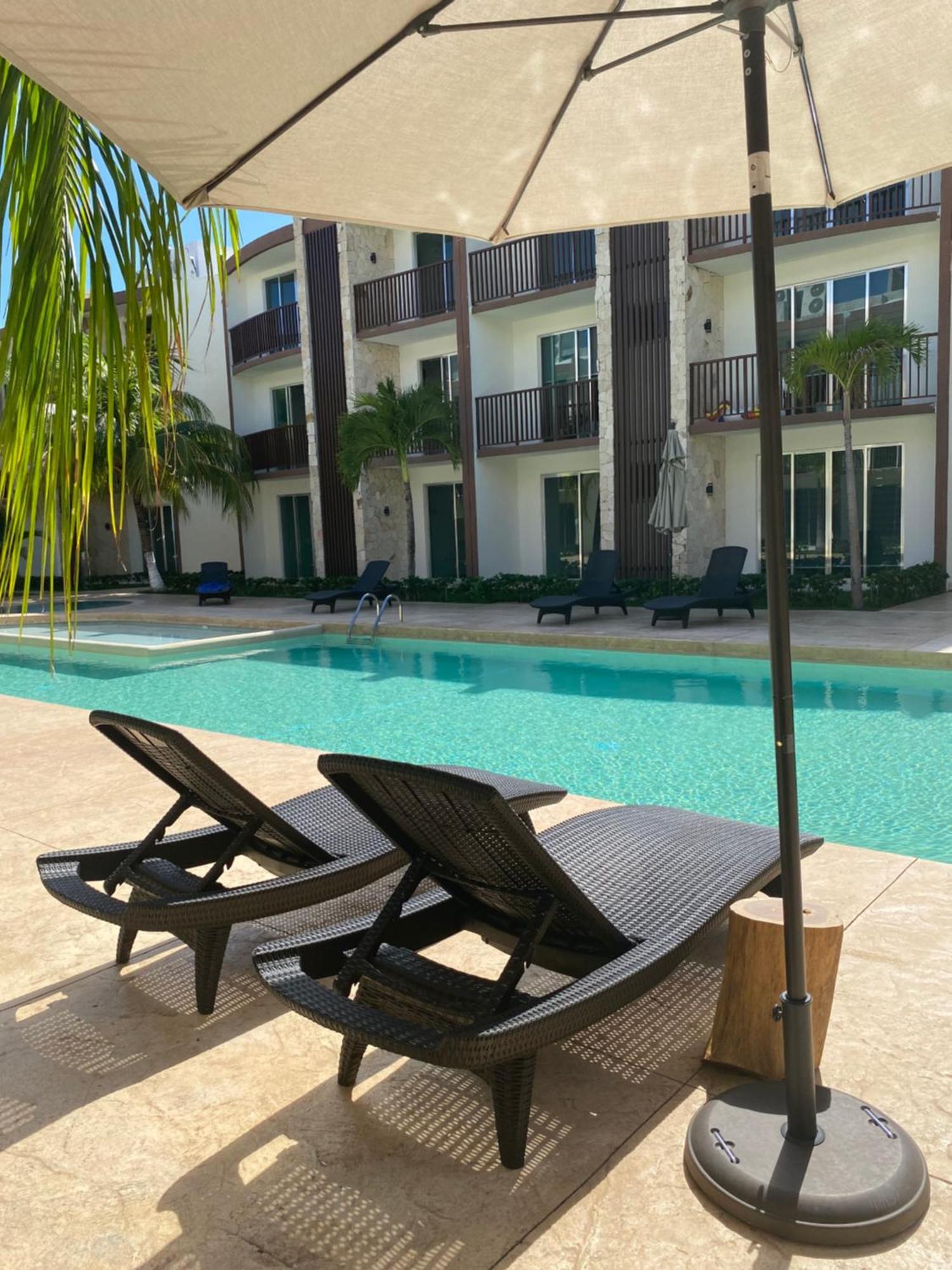 Cozy Poolside Playa del Carmen