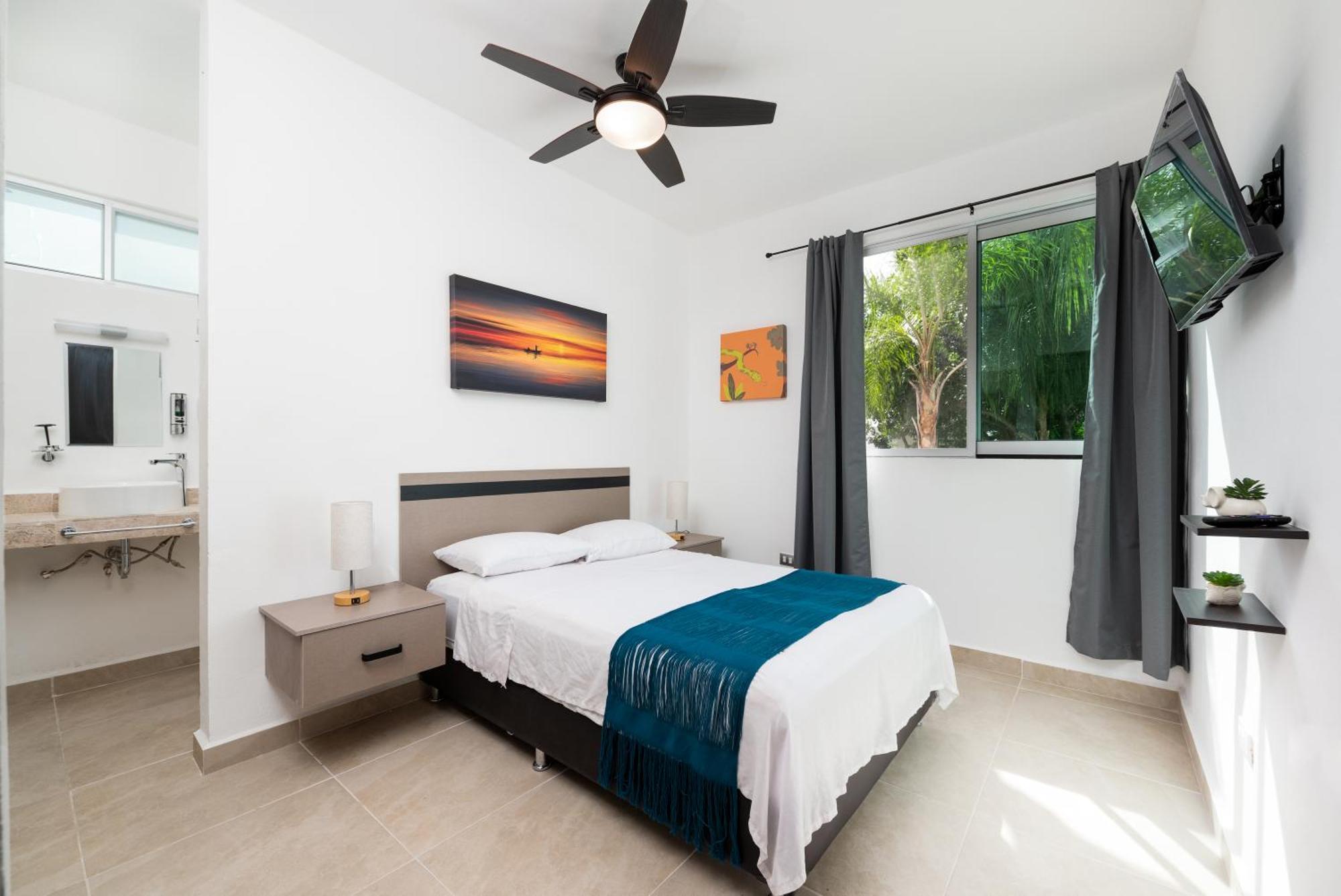 Depa Familiar Pb 6pax Con Alberca Rodeado De Restaurantes Zona Segura Playa del Carmen