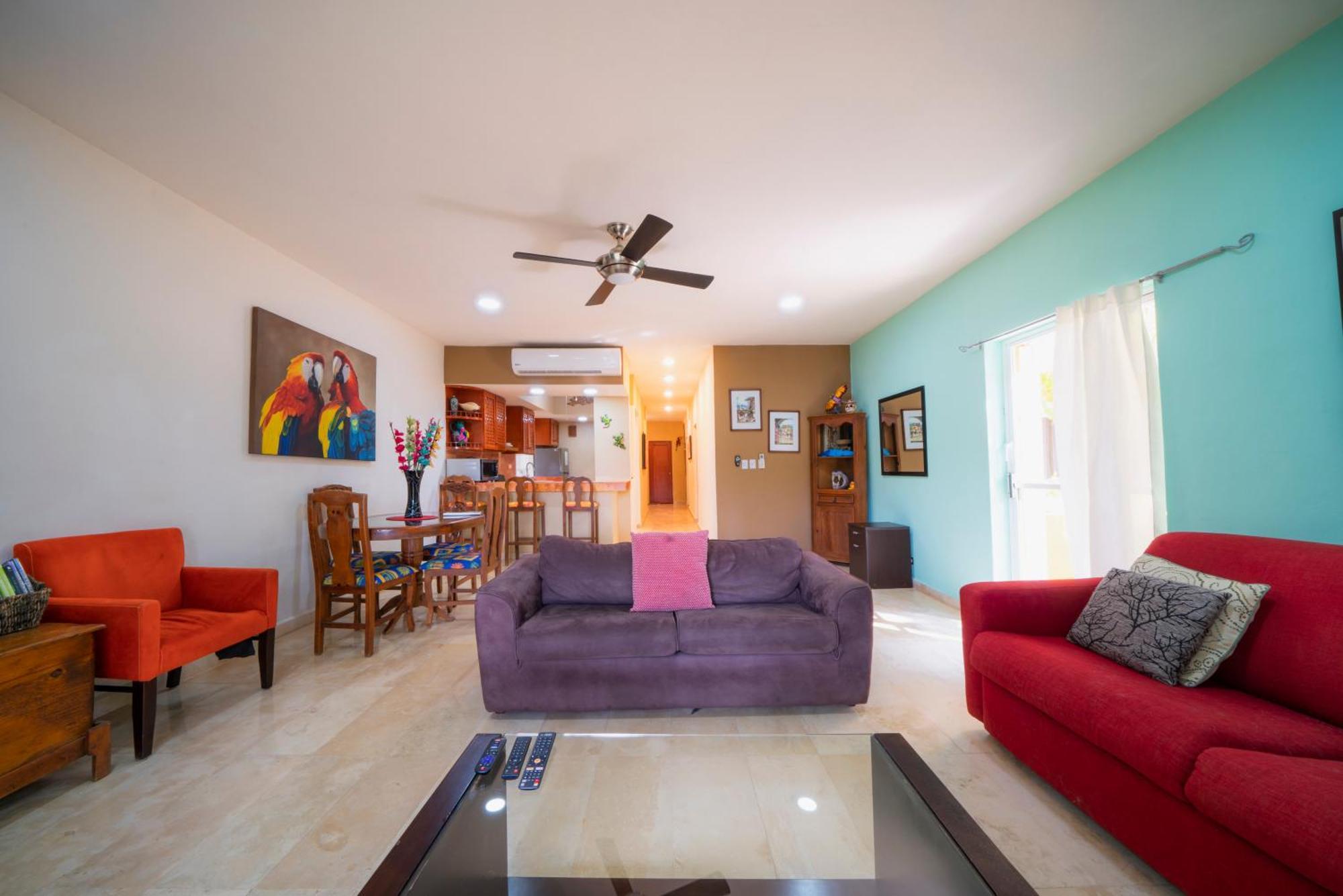 2 Bedroom For 8 Guests - Only 5 Min Walk To - At Playacar, Chac Ha Holiday home