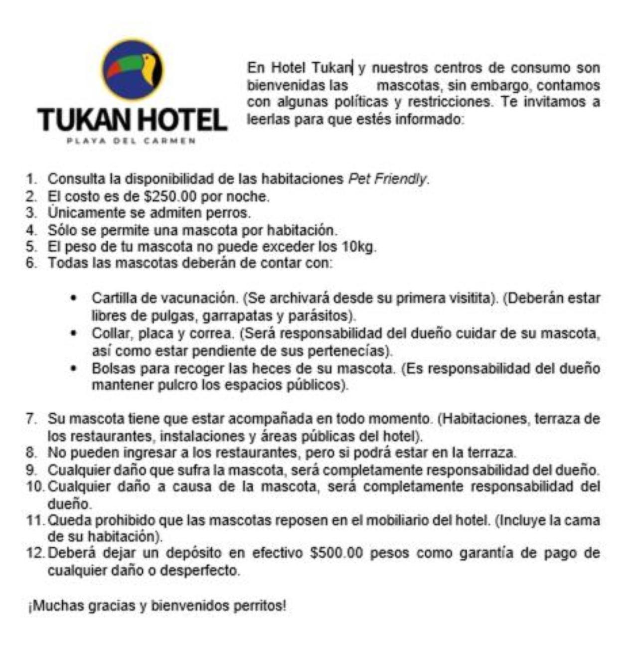 Tukan Hotel Playa del Carmen