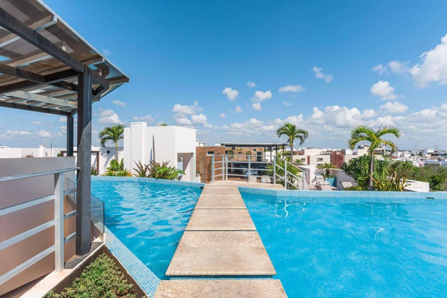 Luxury 1br Kitchen Ac Gym Pool Cinema Playa del Carmen