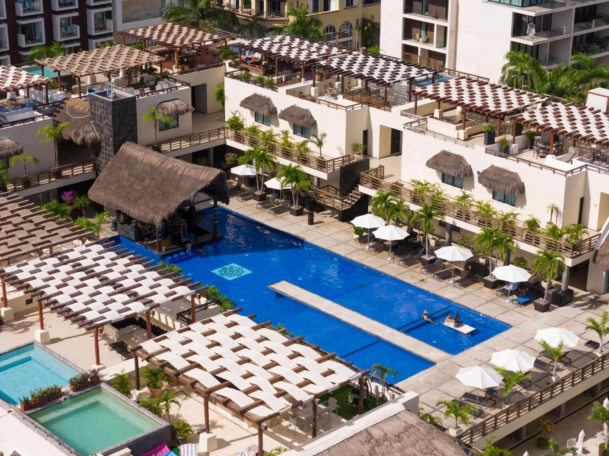 Apartamento Departamento En Aldea Thai Con Terraza, Vista Al Mar Y Alberca Privada, Para 8 Personas Playa del Carmen