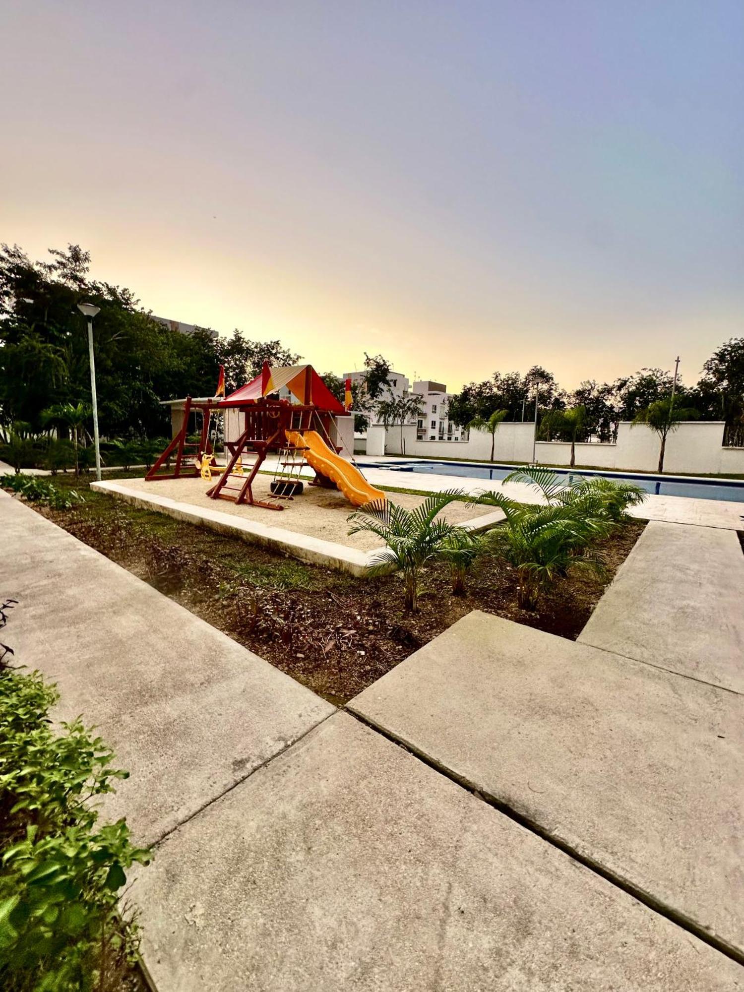 Ya Ab Kuxtal With Big Pool-grill-balcony-garden