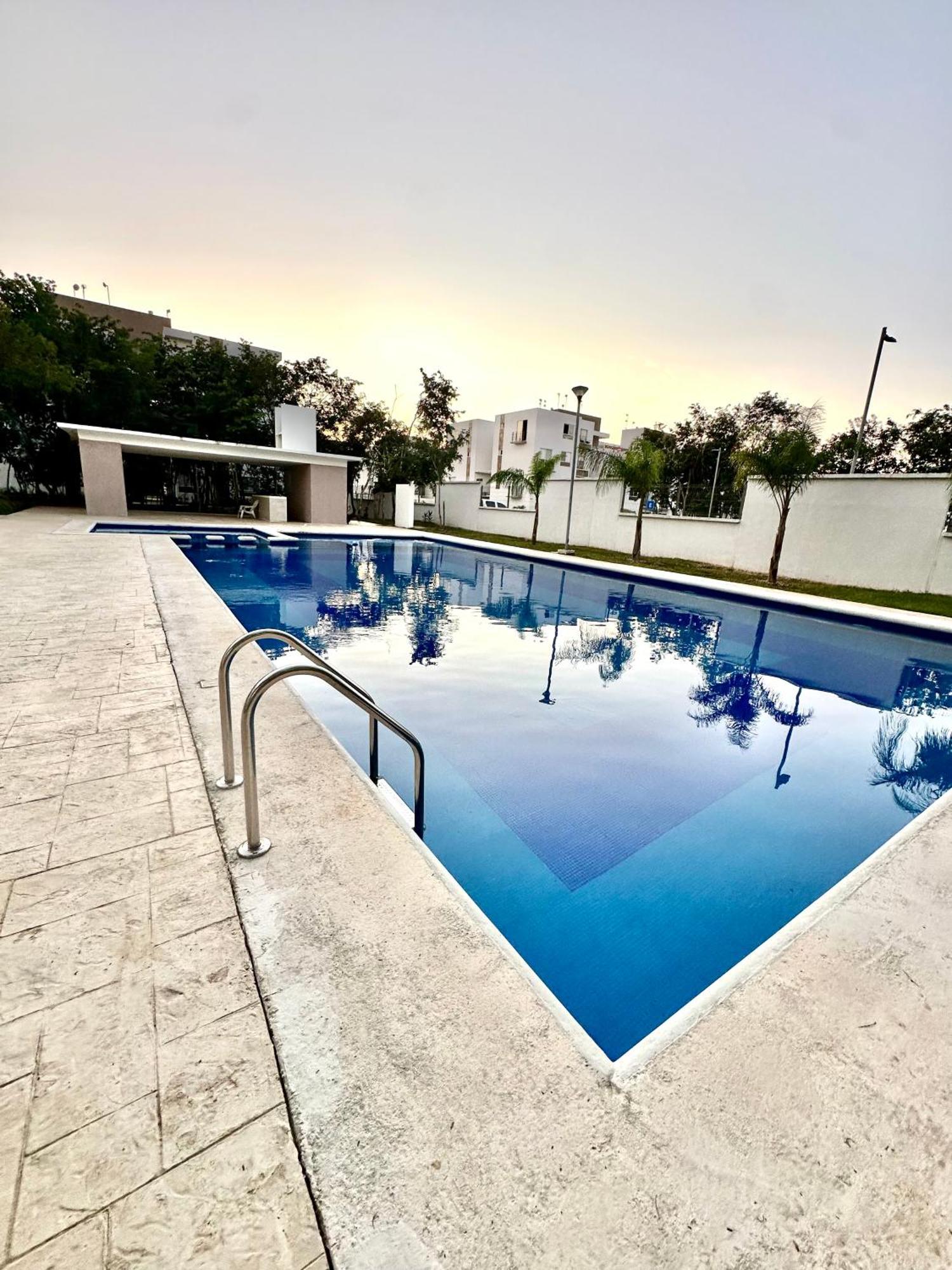 Ya Ab Kuxtal With Big Pool-grill-balcony-garden *