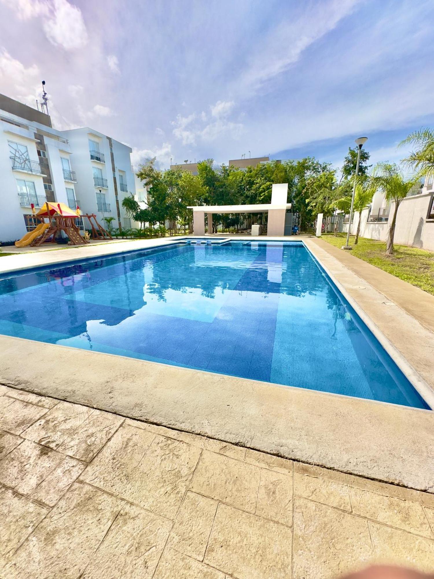 Ya Ab Kuxtal With Big Pool-grill-balcony-garden *