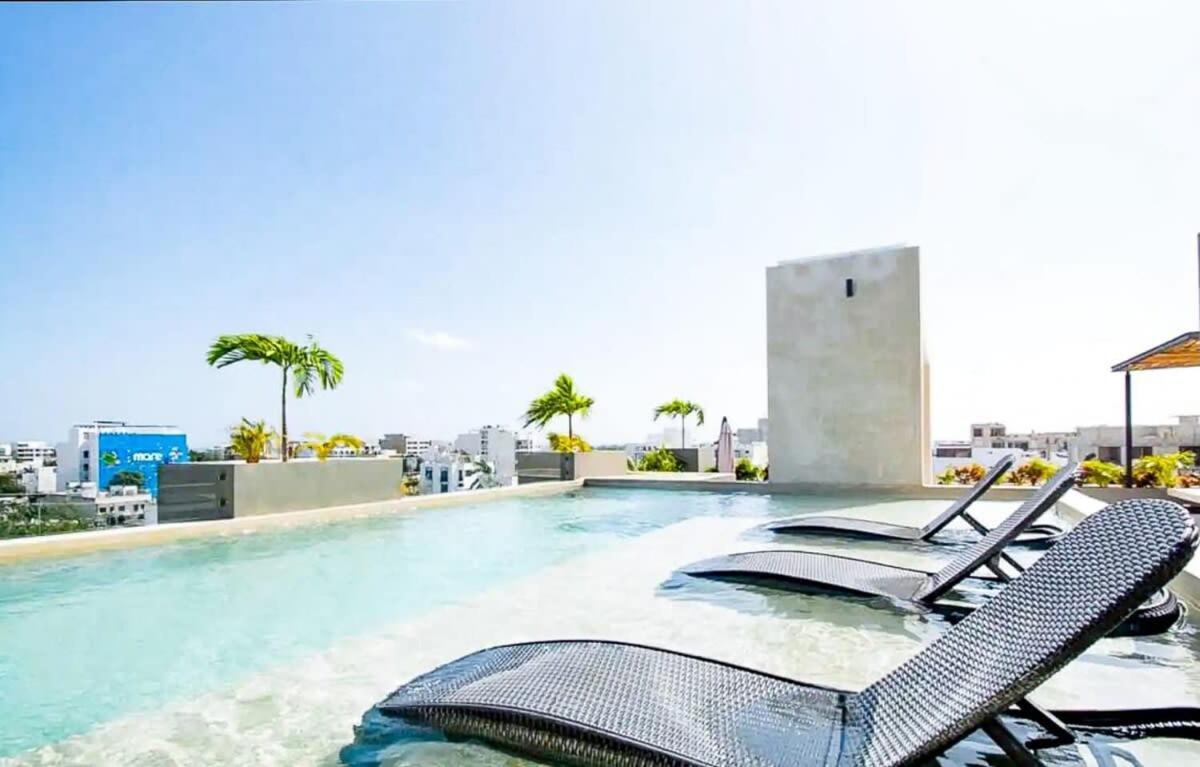 Joya De La Zazil 20 Av Rooftop Pool Walk To Playa Mamitas Coco & 5 Apartamento Playa del Carmen